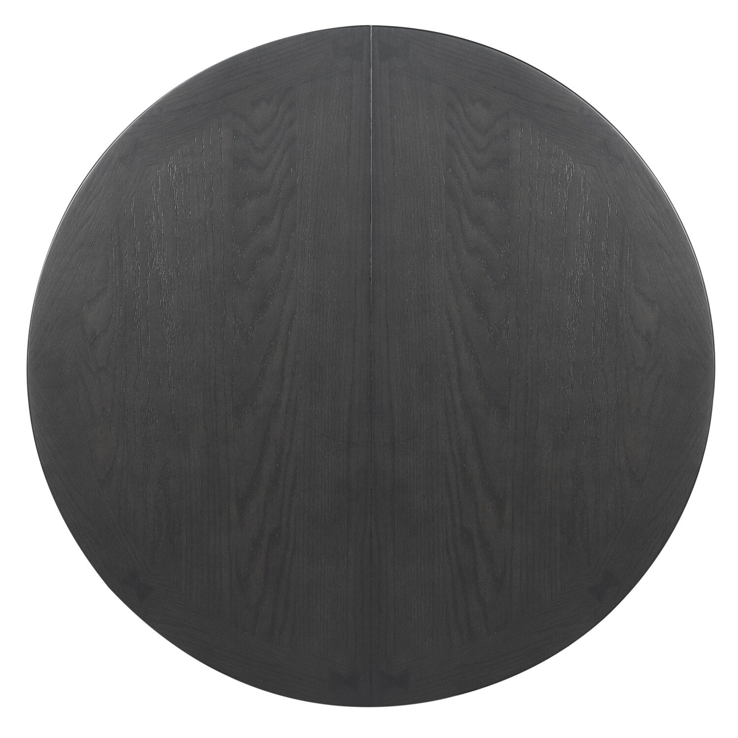 Dena Counter-Height Dining Table with 42-60"W Extension, Round  - Grey | Table de salle à manger ronde Dena de 42 po à 60 po (L) de hauteur comptoir et avec rallonge - grise