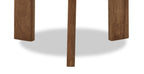 Merlin 33” Round Solid Wood and Marble Coffee Table - White and Brown | Table à café ronde Merlin de 33 po en bois massif et en marbre - blanche et brune