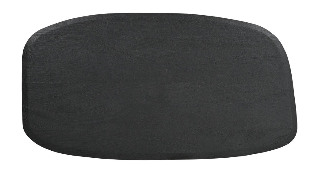 Abbot 48” Modern Solid Wood Coffee Table - Black | Table à café moderne Abbot de 48 po en bois massif - noire