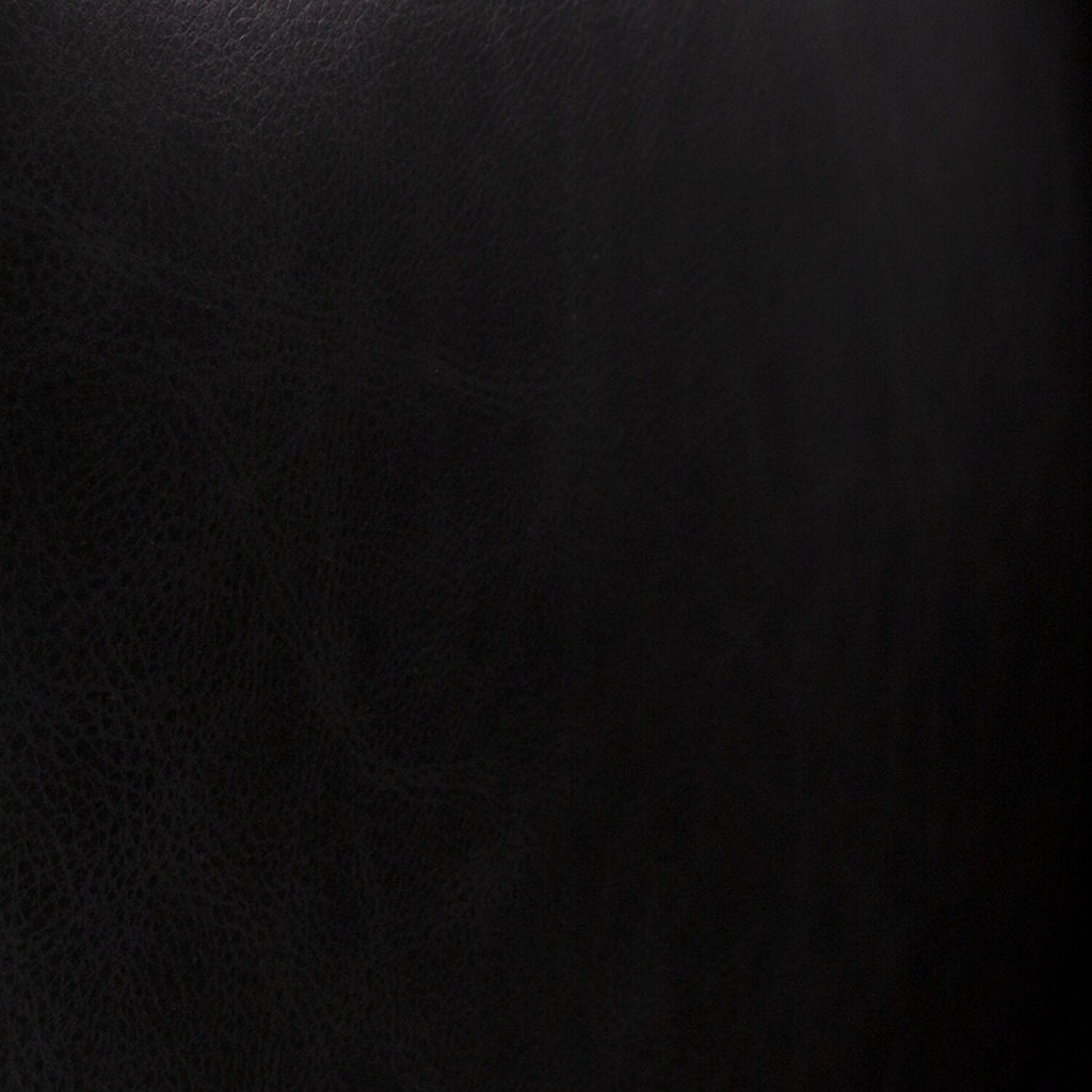 Melrose 84.5" Top-Grain Genuine Leather Sofa with Metal Legs - Black | Sofa Melrose de 84,5 po en cuir véritable de qualité supérieure avec pattes en métal - noir