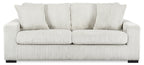 Willow 87" Light Grey Fabric Sofa with Track Arms and Reversible Seat and Back Cushions | Sofa Willow de 87 po en tissu gris clair avec accoudoirs rectilignes et coussins de siège et de dossier réversibles | WIL2GYSF