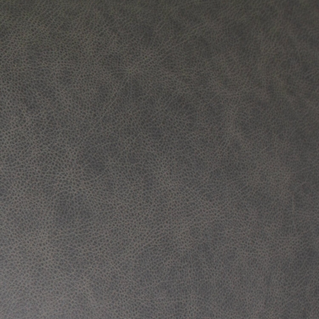 Melrose 84.5" Top-Grain Genuine Leather Sofa with Metal Legs - Grey | Sofa Melrose de 84,5 po en cuir véritable de qualité supérieure avec pattes en métal - gris