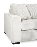 Willow 87" Light Grey Fabric Sofa with Track Arms and Reversible Seat and Back Cushions | Sofa Willow de 87 po en tissu gris clair avec accoudoirs rectilignes et coussins de siège et de dossier réversibles | WIL2GYSF