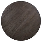 Zelda Dining Table with Pedestal Base, 52"W Round  - Espresso Brown | Table de salle à manger ronde Zelda de 52 po (L) avec base piédestal - brun espresso