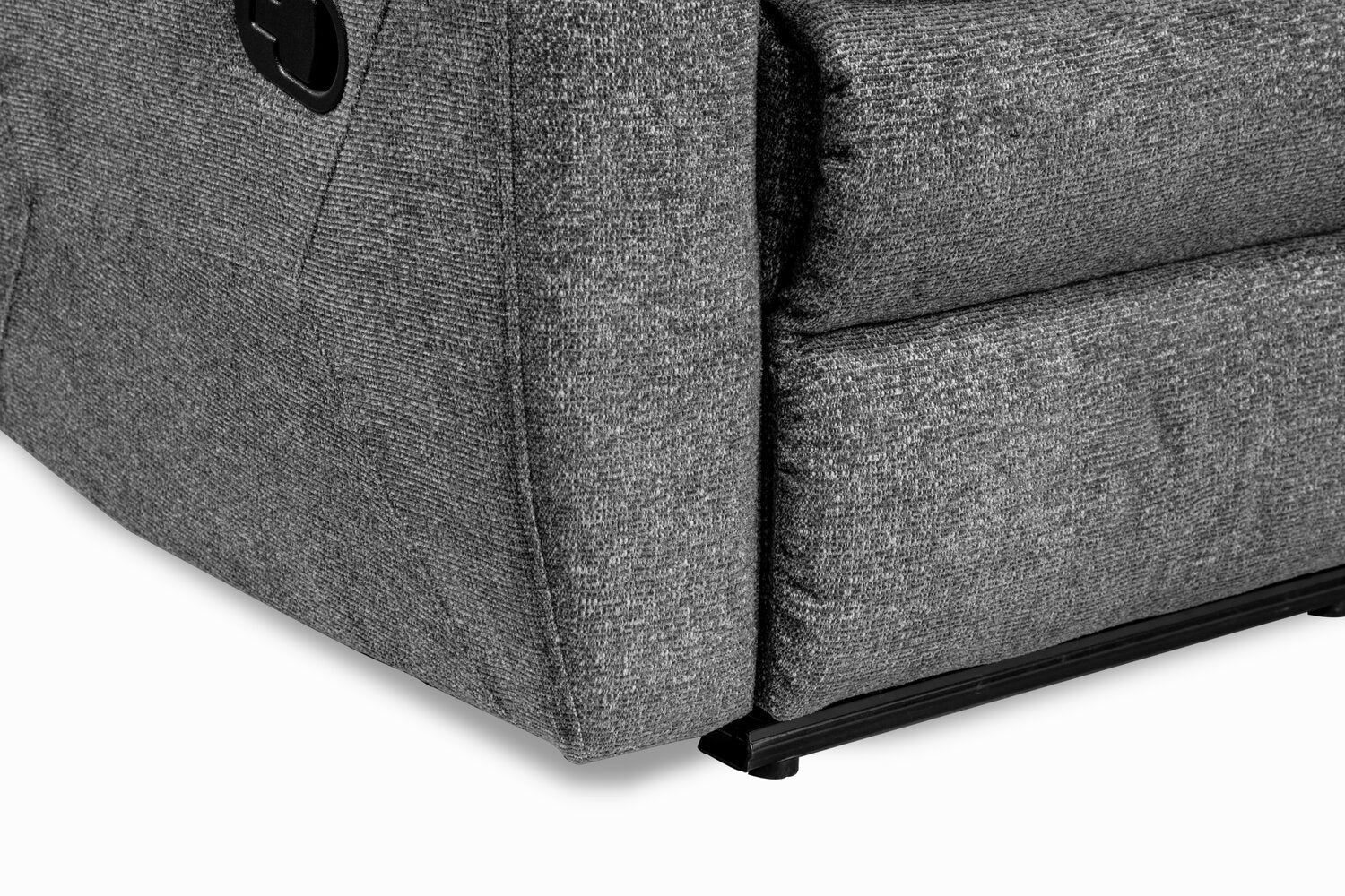 Chandler 82" Chenille Fabric Reclining Sofa - Grey | Sofa inclinable Chandler de 82 po en tissu de chenille - gris