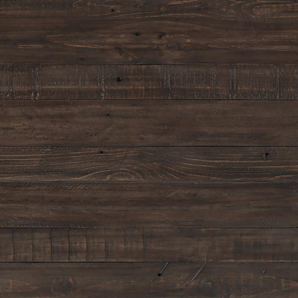 Morgan 48" Rustic Coffee Table With Storage, Shelf and Casters - Dark Brown with Reclaimed Wood|Table à café rustique Morgan de 48 po avec rangement, tablette et roulettes - brun foncé avec bois recyclé