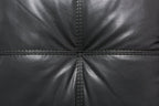 Made in Canada Addison 86" Leather-Look Fabric Sofa with Tufted Back Cushion - Grey | Sofa Addison de 86 po fabriqué au Canada en tissu d’apparence cuir avec coussin de dossier capitonné - gris