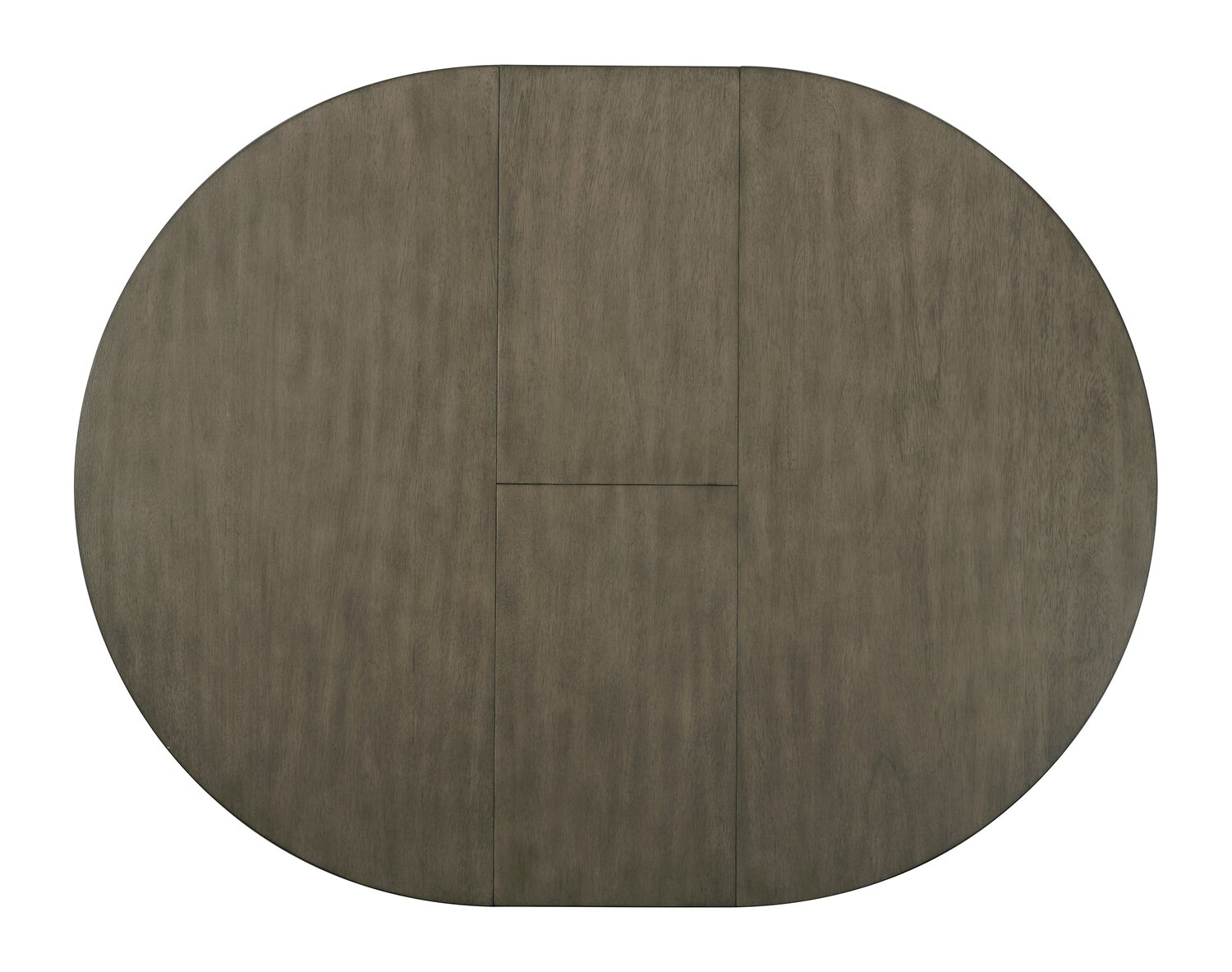 Brook Dining Table with 42-54"W Extension, Round - White/Brown | Table de salle à manger ronde Brook de 42 po à 54 po (L) avec rallonge - blanche et brune