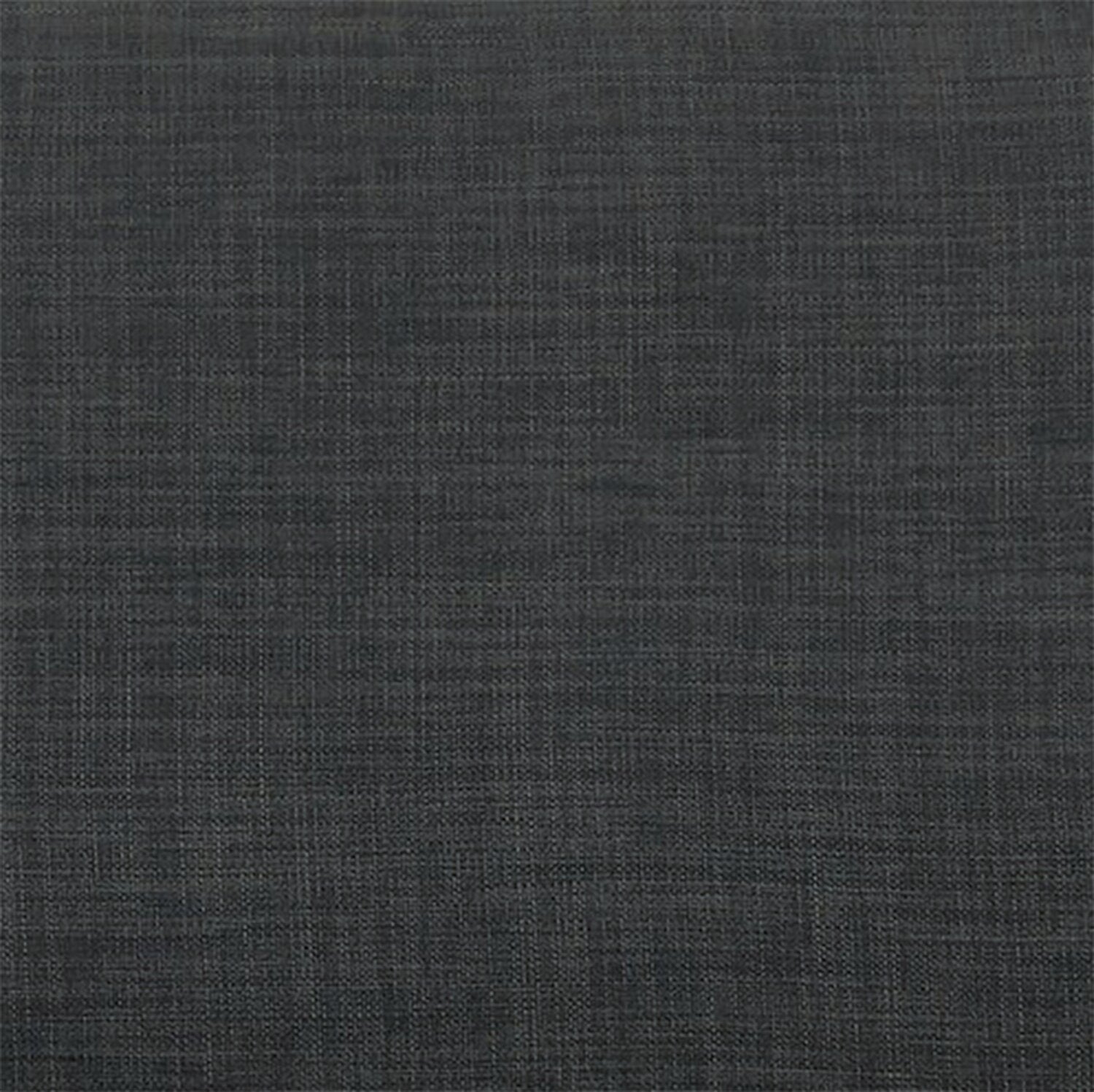 Made in Canada Sawyer 83" Linen-Look Fabric Sofa with Reversible Cushions and Accent Pillows - Charcoal Grey | Sofa Sawyer de 83 po fabriqué au Canada en tissu d’apparence lin avec coussins réversibles et coussins décoratifs - gris anthracite