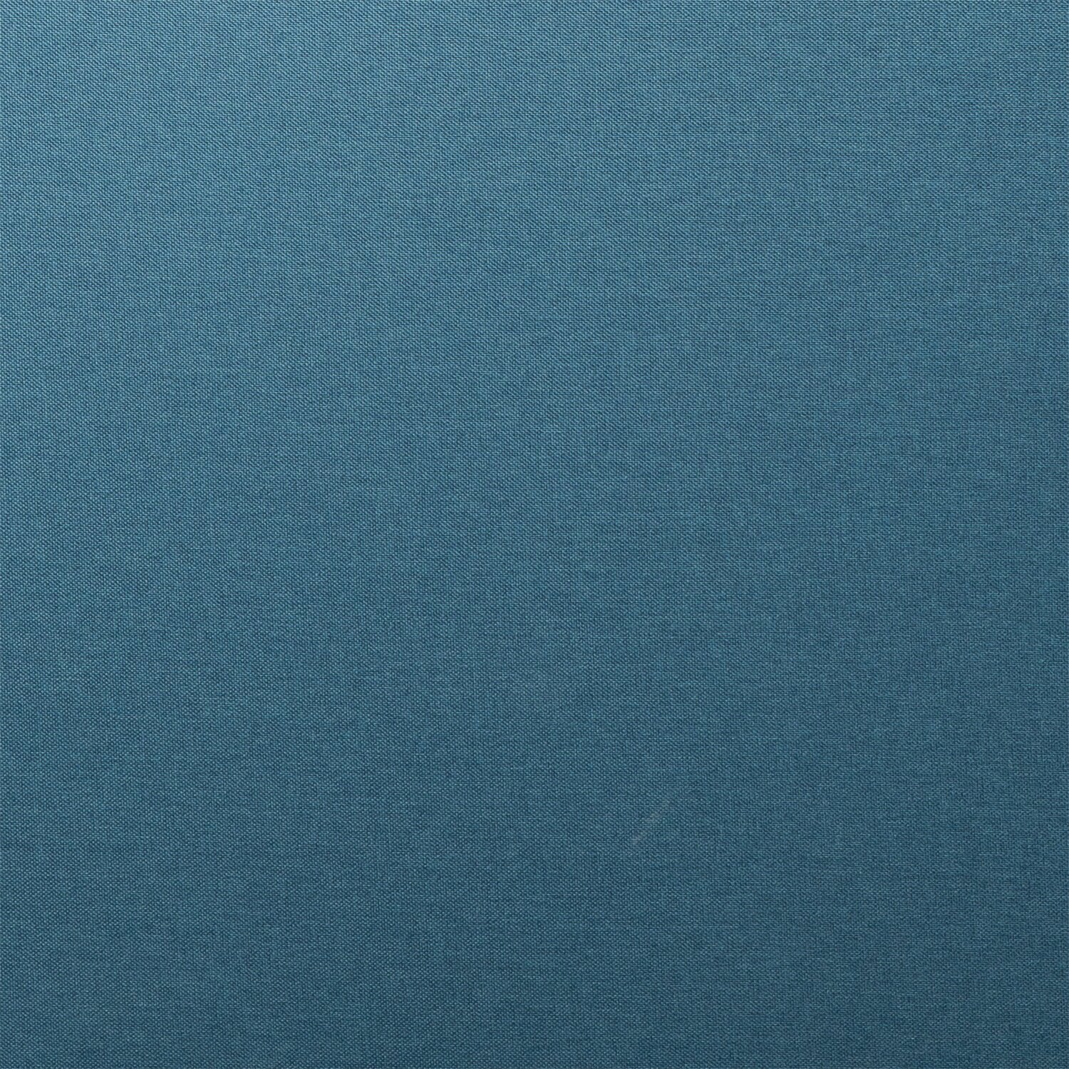 Novalee 75.5" Linen-Look Sofa with Flared Arms and Button Tufting - Blue | Sofa Novalee de 75,5 po en tissu d’apparence lin avec accoudoirs évasés et capitonnage à boutons - bleu