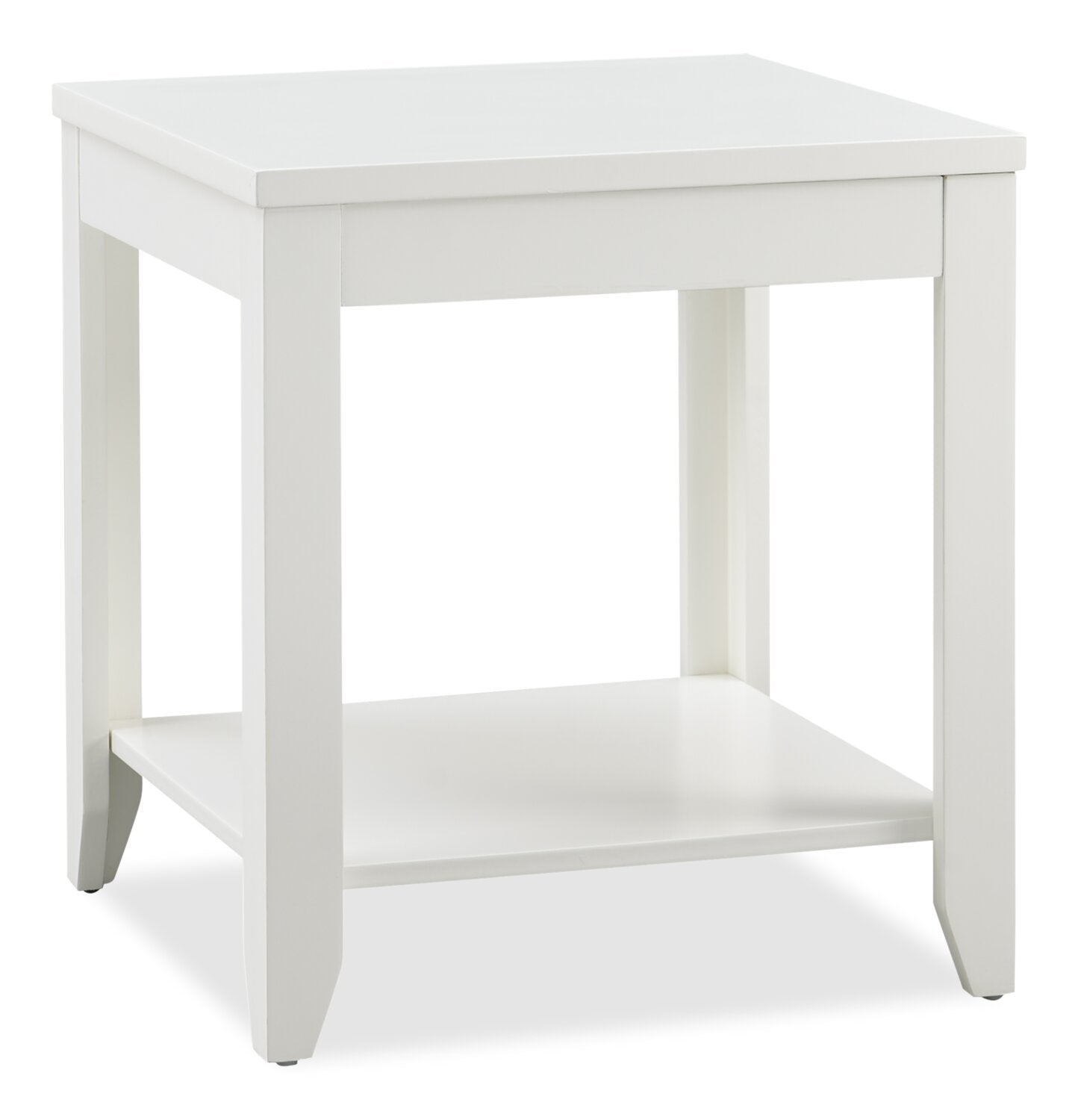 Aspen 47.3" Traditional 3-Pack Coffee + 2 End Tables - White | Ensemble 3 tables traditionnelles Aspen de 47,3 po (table à café et 2 tables de bout) - blanc