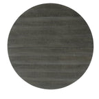 Alto Round Dining Table with 48-66"W Extension, Trestle Base - Grey | Table de salle à manger ronde Alto de 48 po à 66 po avec rallonge et base à tréteaux - grise