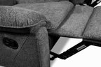 Chandler 82" Chenille Fabric Reclining Sofa - Grey | Sofa inclinable Chandler de 82 po en tissu de chenille - gris