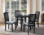 Bryn Drop-Leaf Dining Table, 42" Round - Black | Table de salle à manger ronde Bryn de 42 po avec abattant - noire