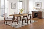 Boden Dining Table, 78"W, Trestle Base - Brown | Table de salle à manger Boden de 78 po (L) avec base à tréteaux - brune