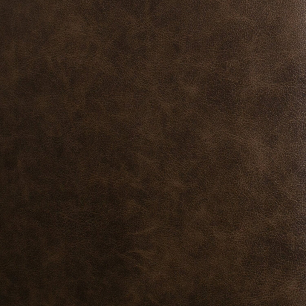 Melrose 84.5" Top-Grain Genuine Leather Sofa with Metal Legs - Dark Brown | Sofa Melrose de 84,5 po en cuir véritable de qualité supérieure avec pattes en métal - brun foncé