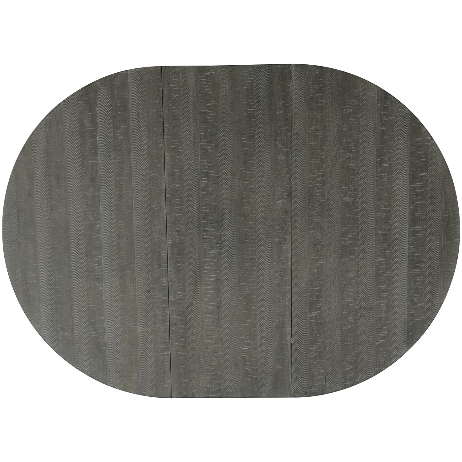 Alto Round Dining Table with 48-66"W Extension, Trestle Base - Grey | Table de salle à manger ronde Alto de 48 po à 66 po avec rallonge et base à tréteaux - grise