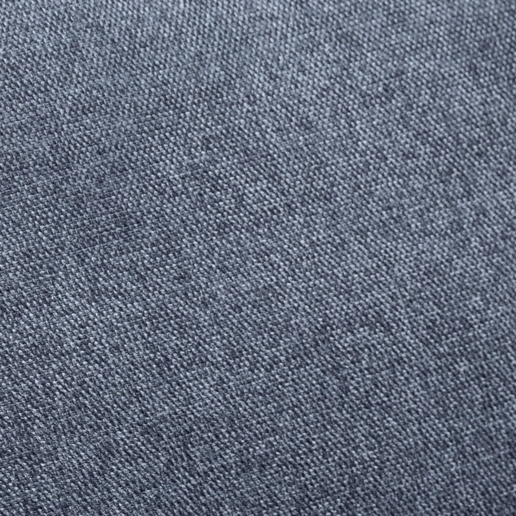 Kort & Co. Kassia 80" Linen-Look Fabric Condo Size Sofa with Wood Base and Legs - Blue | Sofa Kassia de Kort & Co. de 80 po de format condo en tissu d’apparence lin avec base et pattes en bois - bleu