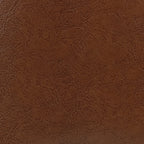 Elijah Dining Chair with Vegan Leather Fabric, Metal - Brown | Chaise de salle à manger Elijah en tissu de cuir végétalien et en métal - brune