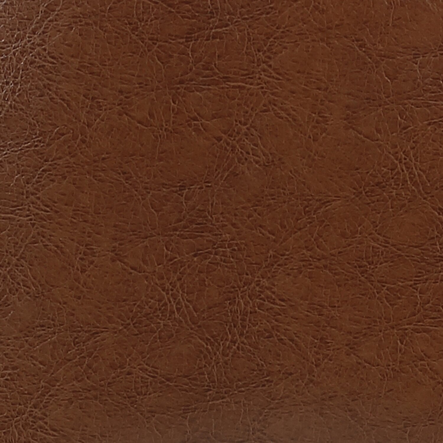 Elijah Dining Chair with Vegan Leather Fabric, Metal - Brown | Chaise de salle à manger Elijah en tissu de cuir végétalien et en métal - brune