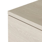 Lake Bedroom Chest of Drawers, 5-Drawer, 29"W x 52"H, Made in Canada, Glam - White | Commode verticale somptueuse Lake de 29 po (L) x 52 po (H) à 5 tiroirs pour la chambre à coucher, fabriquée au Canada - blanche