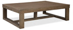 Jasper 56" Modern Coffee Table - Grey Brown | Table à café moderne Jasper de 56 po - brun-gris