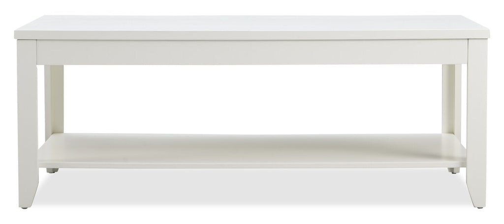 Aspen 47.3" Traditional 3-Pack Coffee + 2 End Tables - White | Ensemble 3 tables traditionnelles Aspen de 47,3 po (table à café et 2 tables de bout) - blanc