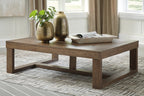 Jasper 56" Modern Coffee Table - Grey Brown | Table à café moderne Jasper de 56 po - brun-gris
