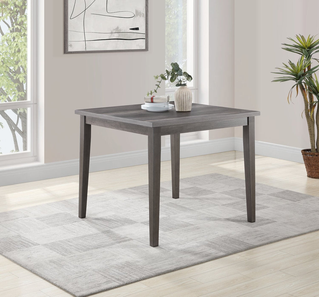 Krew Counter-Height Dining Table, Melamine, 42"W - Grey | Table de salle à manger Krew de 42 po (L) de hauteur comptoir en mélamine - grise