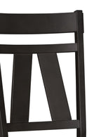Zao Dining Chair, Wood, Melamine - Brown | Chaise de salle à manger Zao en bois et en mélamine - brune