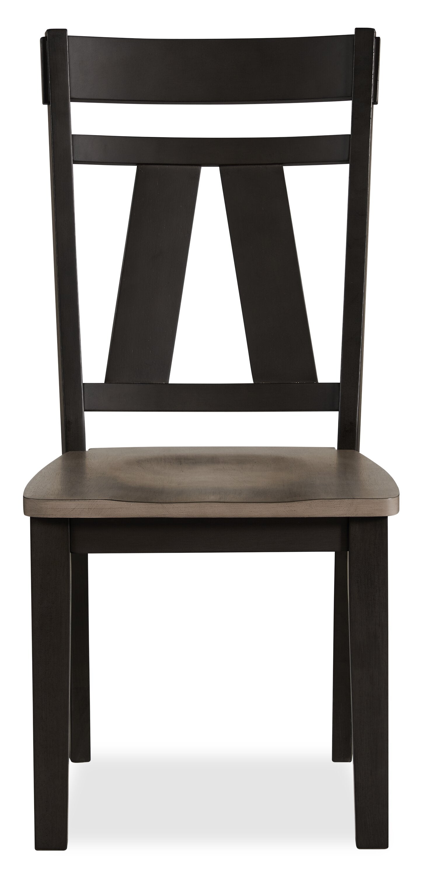 Zao Dining Chair, Wood, Melamine - Brown | Chaise de salle à manger Zao en bois et en mélamine - brune