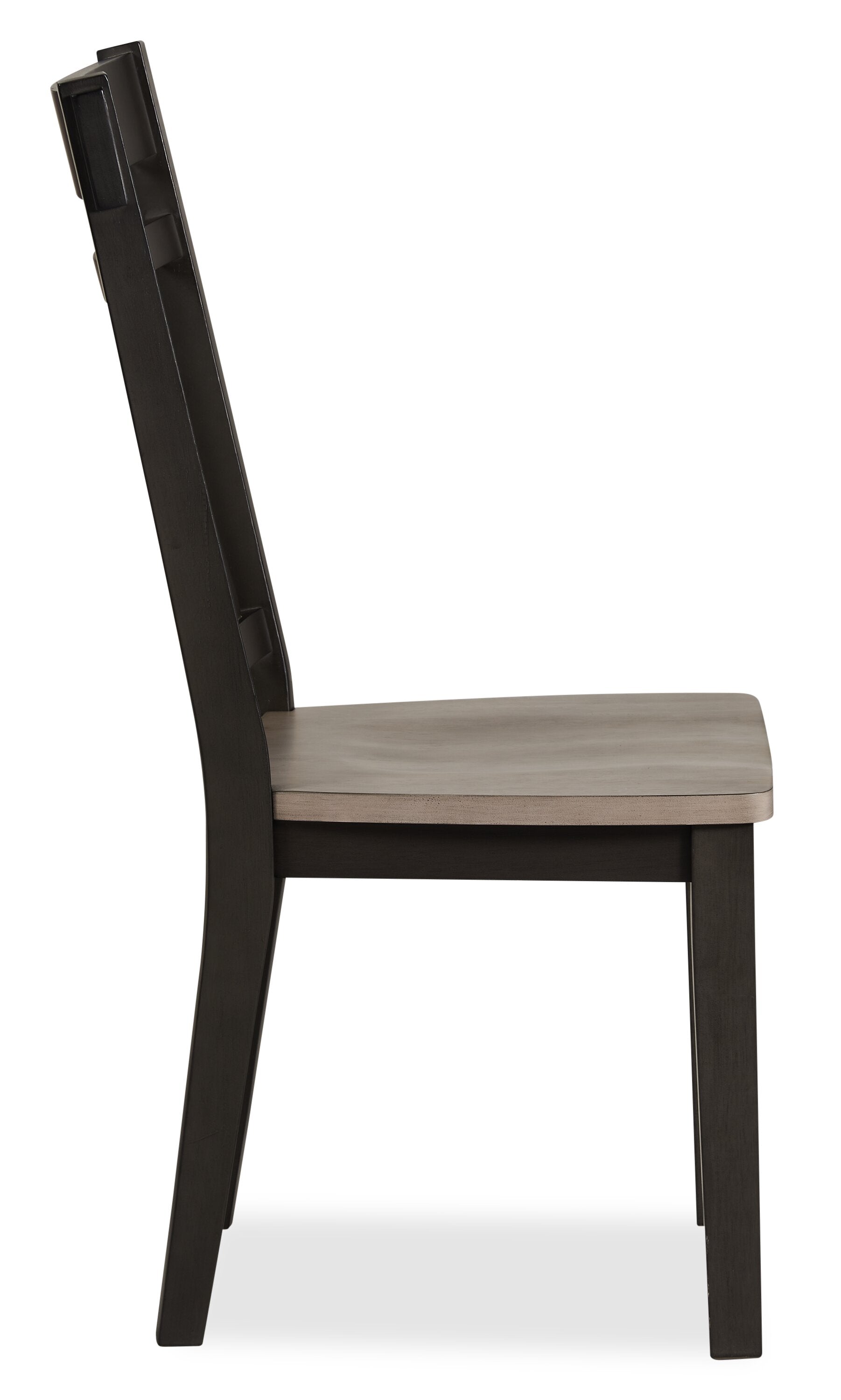 Zao Dining Chair, Wood, Melamine - Brown | Chaise de salle à manger Zao en bois et en mélamine - brune